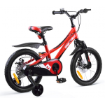 Detský bicykel 16" Royal Baby Chipmunk Explorer červeno-čierny hliníkový 